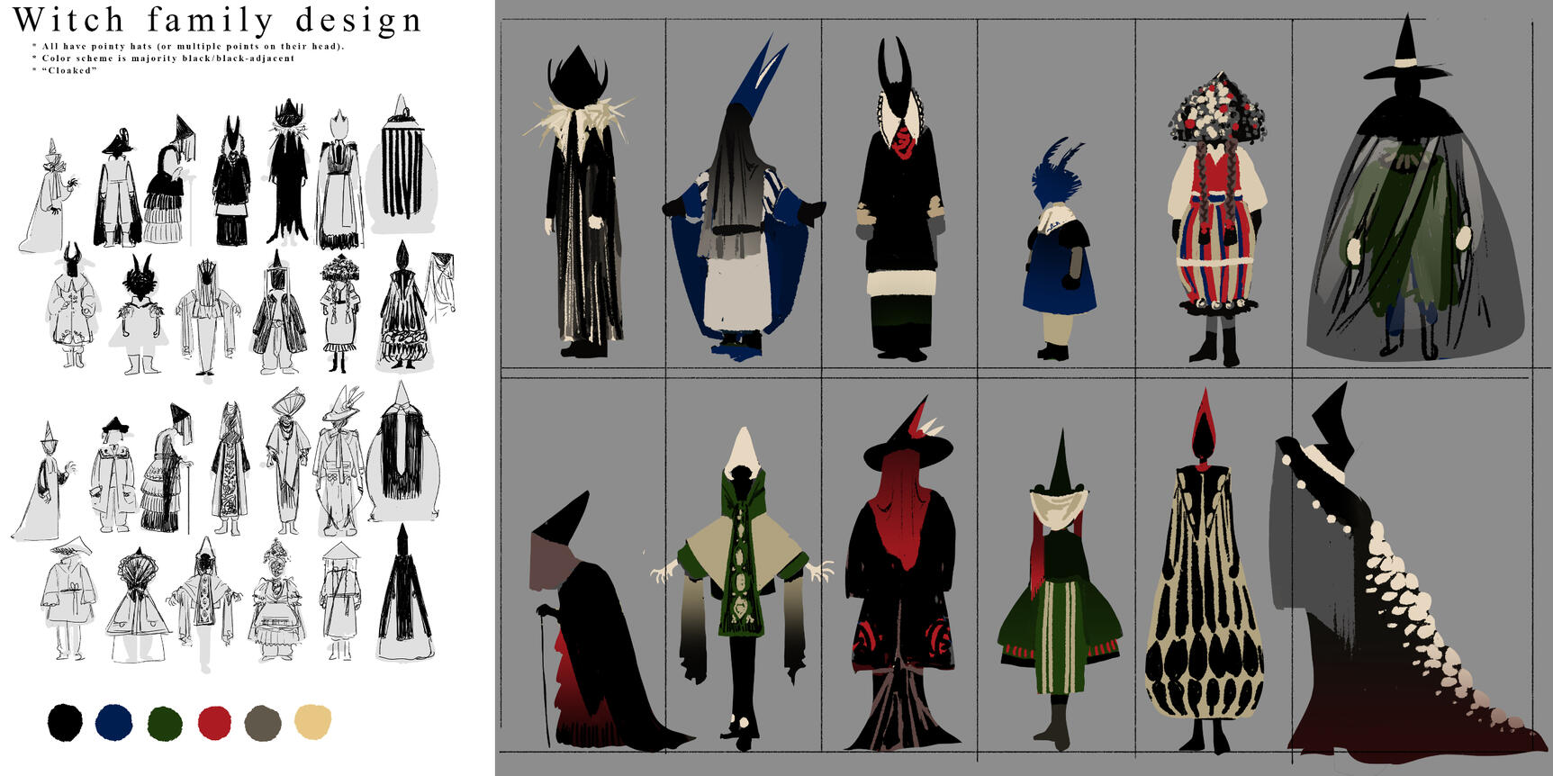 Witches Concept Design 1