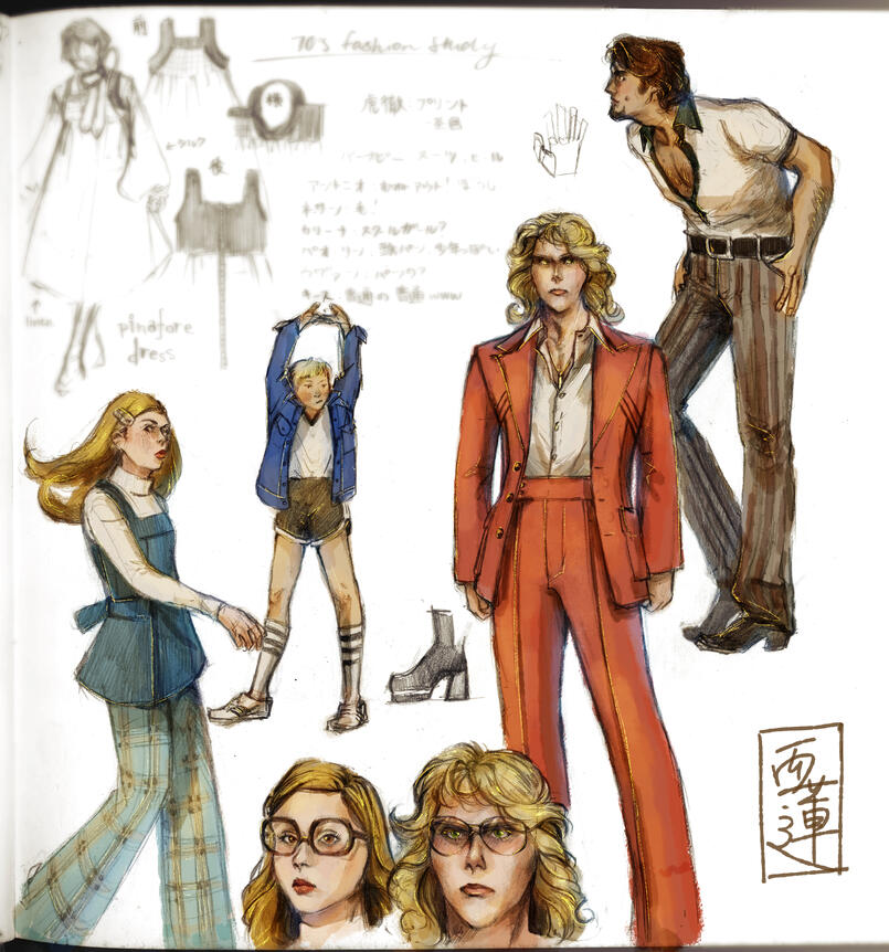 Tiger&Bunny - 70's concept pt.1